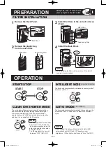 Preview for 8 page of Sharp KC-G40EU Operation Manual