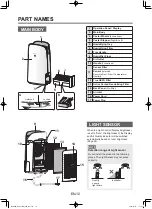 Предварительный просмотр 12 страницы Sharp KCP110CW Operation Manual