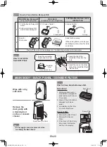 Предварительный просмотр 22 страницы Sharp KCP110CW Operation Manual