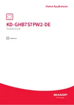 Sharp KD-GHB7S7PW2-DE User Manual preview