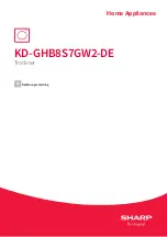 Sharp KD-GHB8S7GW2-DE User Manual preview