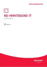 Sharp KD-HHH7S8GW3-IT User Manual preview