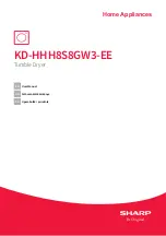 Sharp KD-HHH8S8GW3-EE User Manual preview