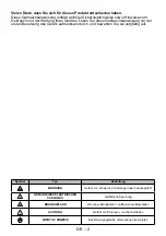 Preview for 2 page of Sharp KH-6IX38FS00-EU User Manual