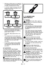 Preview for 39 page of Sharp KH-6VX09FS00-EU User Manual