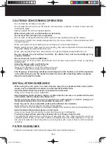 Preview for 5 page of Sharp KI-A60E Operation Manual