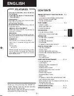 Preview for 3 page of Sharp KI-A60Y Operation Manual