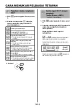 Предварительный просмотр 16 страницы Sharp KI-L60 Manual Book