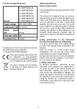 Preview for 6 page of Sharp KL-610TBLM-CH User Manual