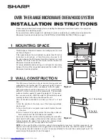 Preview for 1 page of Sharp KOT1J0U Installation Instructions Manual