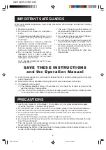 Preview for 4 page of Sharp KS-H777DW Operation Manual