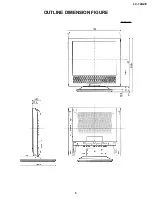 Предварительный просмотр 5 страницы Sharp LC-12A2E Service Manual