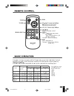 Preview for 14 page of Sharp LC-12A2U Operation Manual