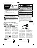 Предварительный просмотр 1 страницы Sharp LC 13AV1U Operation Manual