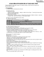 Предварительный просмотр 13 страницы Sharp LC-13AV6U Service Manual