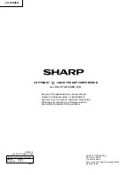 Предварительный просмотр 67 страницы Sharp LC-13AV6U Service Manual