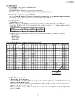 Предварительный просмотр 11 страницы Sharp LC-13B2H Service Manual