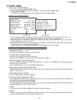 Предварительный просмотр 13 страницы Sharp LC-13B2H Service Manual