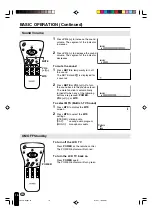 Предварительный просмотр 16 страницы Sharp LC-13B2U Operation Manual