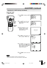 Предварительный просмотр 31 страницы Sharp LC-13B2U Operation Manual