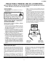 Preview for 3 page of Sharp LC-13B2UA Service Manual