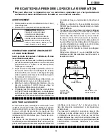 Preview for 3 page of Sharp LC-13B6US Service Manual