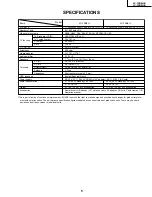 Preview for 5 page of Sharp LC-13B6US Service Manual