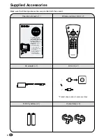 Предварительный просмотр 6 страницы Sharp LC-13C2E Operation Manual