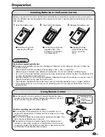 Предварительный просмотр 7 страницы Sharp LC-13C2E Operation Manual