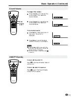 Предварительный просмотр 15 страницы Sharp LC-13C2E Operation Manual