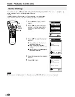 Предварительный просмотр 22 страницы Sharp LC-13C2E Operation Manual