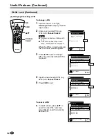 Предварительный просмотр 34 страницы Sharp LC-13C2E Operation Manual