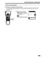 Предварительный просмотр 37 страницы Sharp LC-13C2E Operation Manual