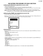 Предварительный просмотр 9 страницы Sharp LC-13C2E Service Manual