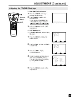 Предварительный просмотр 21 страницы Sharp LC-13C2H Operation Manual