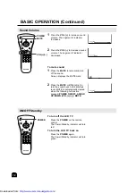 Предварительный просмотр 12 страницы Sharp LC-13C2M Operation Manual