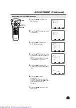 Предварительный просмотр 19 страницы Sharp LC-13C2M Operation Manual