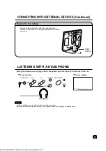 Предварительный просмотр 27 страницы Sharp LC-13C2M Operation Manual