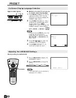 Предварительный просмотр 17 страницы Sharp LC-13S1H Operation Manual