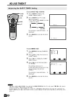 Предварительный просмотр 21 страницы Sharp LC-13S1H Operation Manual