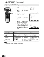 Предварительный просмотр 23 страницы Sharp LC-13S1H Operation Manual