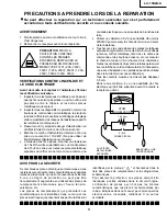 Предварительный просмотр 3 страницы Sharp LC-13S2US Service Manual