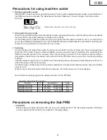 Preview for 4 page of Sharp LC-13SH1E Service Manual