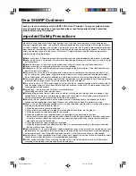 Preview for 4 page of Sharp LC-15A2E Operation Manual