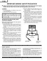 Preview for 2 page of Sharp LC-15B2H Service Manual