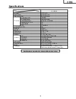 Preview for 3 page of Sharp LC-15B2H Service Manual