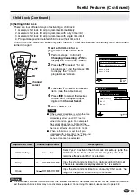 Предварительный просмотр 33 страницы Sharp LC-15C2E Operation Manual