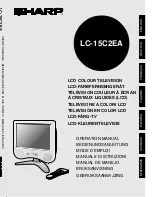 Sharp LC-15C2EA Operation Manual preview