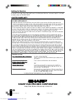 Preview for 29 page of Sharp LC-15M4U Operation Manual