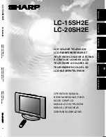 Sharp LC-15SH2E Operation Manual предпросмотр